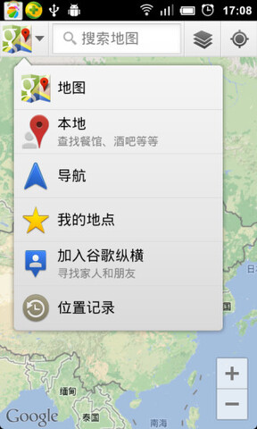 谷歌地图高清卫星地图
